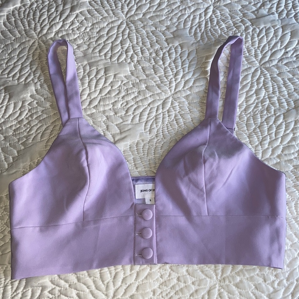 Lou Top in Lilac Purple